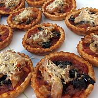 recette mini-tartelettes apéritives