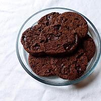 recette Sablés infiniment chocolat