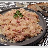 recette Chou blanc aux lardons