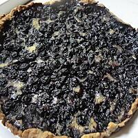 recette Tarte aux myrtilles à l'ancienne