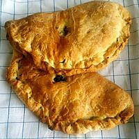 recette IMPANATA calzone  sicilien aux épinards