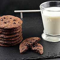 recette Cookies Double Chocolat aux Zestes d'Orange