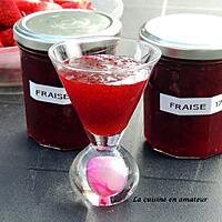 recette Confiture de fraises au micro-ondes