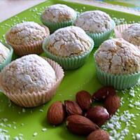 recette Bouchées aux amandes et noix de coco de Bouchra