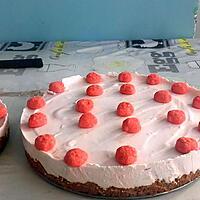 recette CHESSECAKE A LA FRAISE ( DANONINO)