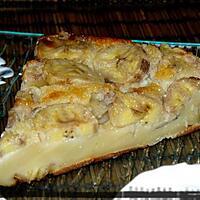 recette Clafoutis banane-coco