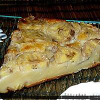 recette Clafoutis banane-coco