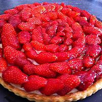 recette Tarte aux fraises gariguette au thermomix