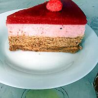 recette Bavarois croquant mousse fraise/speculoos