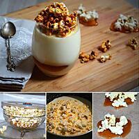 recette Panna Cotta au pop corn micro ondes