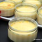 recette Crème aux oeufs à la vanille