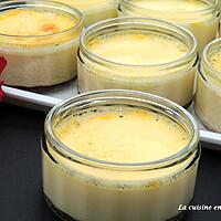 recette Crème aux oeufs à la vanille