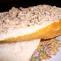 recette TARTINES  de Sardines