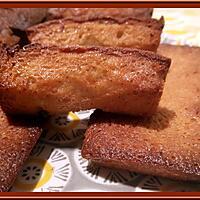 recette Financiers au chocolat blanc et Vanille