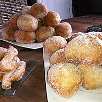 recette beignets chocolat zeste d'orange allégés en sucre !