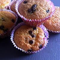 recette Muffins au soja et pépites de chocolat (sans lactose)