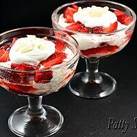 recette Parfait aux Fraises