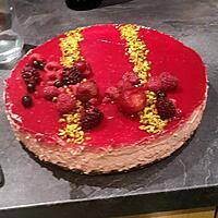 recette bavarois croustillant fraise framboise simplissime!