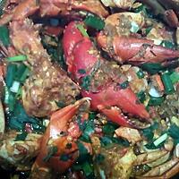 recette bouillon crabe (cari crabe) réunion,