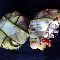 recette Ballotines de courgettes coeur ratatouille emmental (compatible dukan)