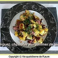 recette Merguez, chipolatas aux pommes de terre