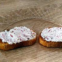 recette Toasts radis beurre ou fromage de chèvre