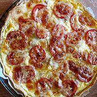 recette Quiche tomates, thon, mozzarella