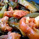 recette JARRET DE PORC AU CHOUCHOU, GINGEMBRE & MIEL .