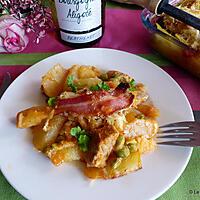 recette Pastel de cerdo y batatas (Gratin de pommes de terre et viande argentin)