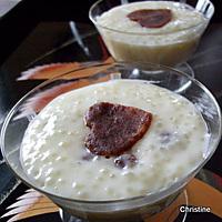 recette Perle du Japon parfun de rose et pâte de dattes