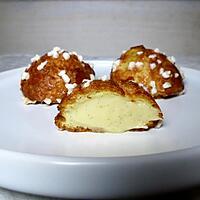 recette Choux vanille sans gluten et sans lactose