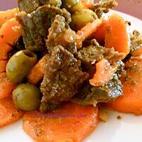 recette CARRY Boeuf Carotte, Olive, Gingembre,  à la 974 #Réunion_Island