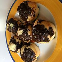 recette Muffins nature aux pépites de chocolat
