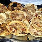 recette Minis quiches lardons oignons