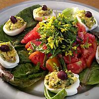 recette Fleurs et feuilles de moutarde à l'honneur