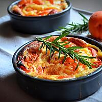 recette Gratin d'abricots au romarin