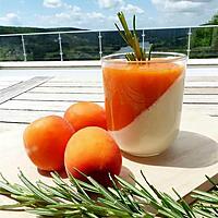 recette Panna cotta au romarin et son coulis d'abricots