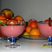recette milkshék a la fraise