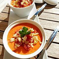 recette Salmorejo (soupe froide andalouse)