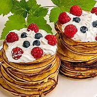 recette Pancakes aux fruits rouges