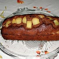 recette Cake aux poires et chocolat