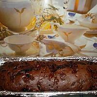 recette cake au chocolat et raisins sec