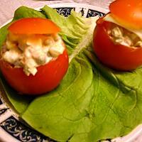 recette Mes Tomates Farcies a la Salade Russe