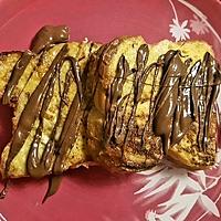 recette pain perdu au nutella