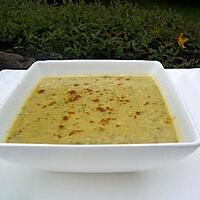 recette Soupe de courgette à l'indienne