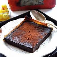 recette Tarte au chocolat et cognac