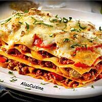 recette Mes lasagnes ...