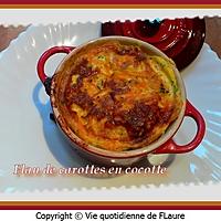 recette Flan de carottes en cocotte