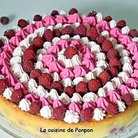 recette Gâteau magique aux framboises