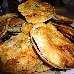 recette BEIGNETS D'AUBERGINES